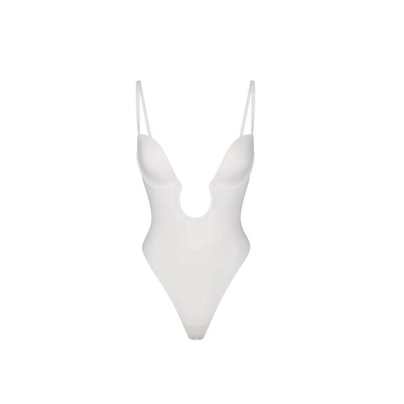 SKIMS White Shapewear Bodysuit - Picture 1 of 5